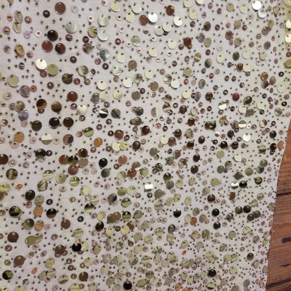 Reba gold sequin tank top - Picture 4 of 5